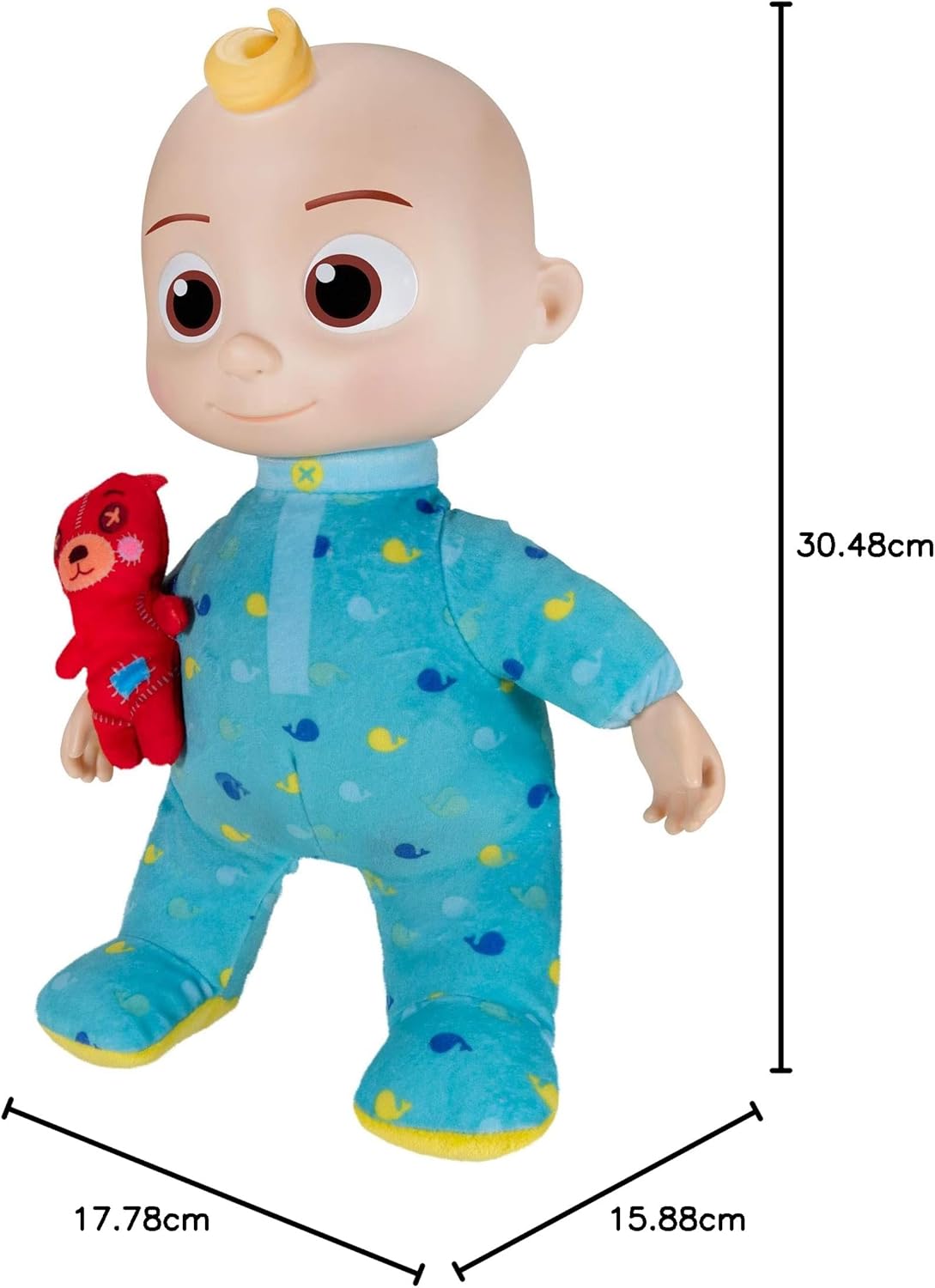 Cocomelon Musical Bedtime JJ Doll - Portuguese Version
