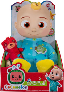 Cocomelon Musical Bedtime JJ Doll - Portuguese Version