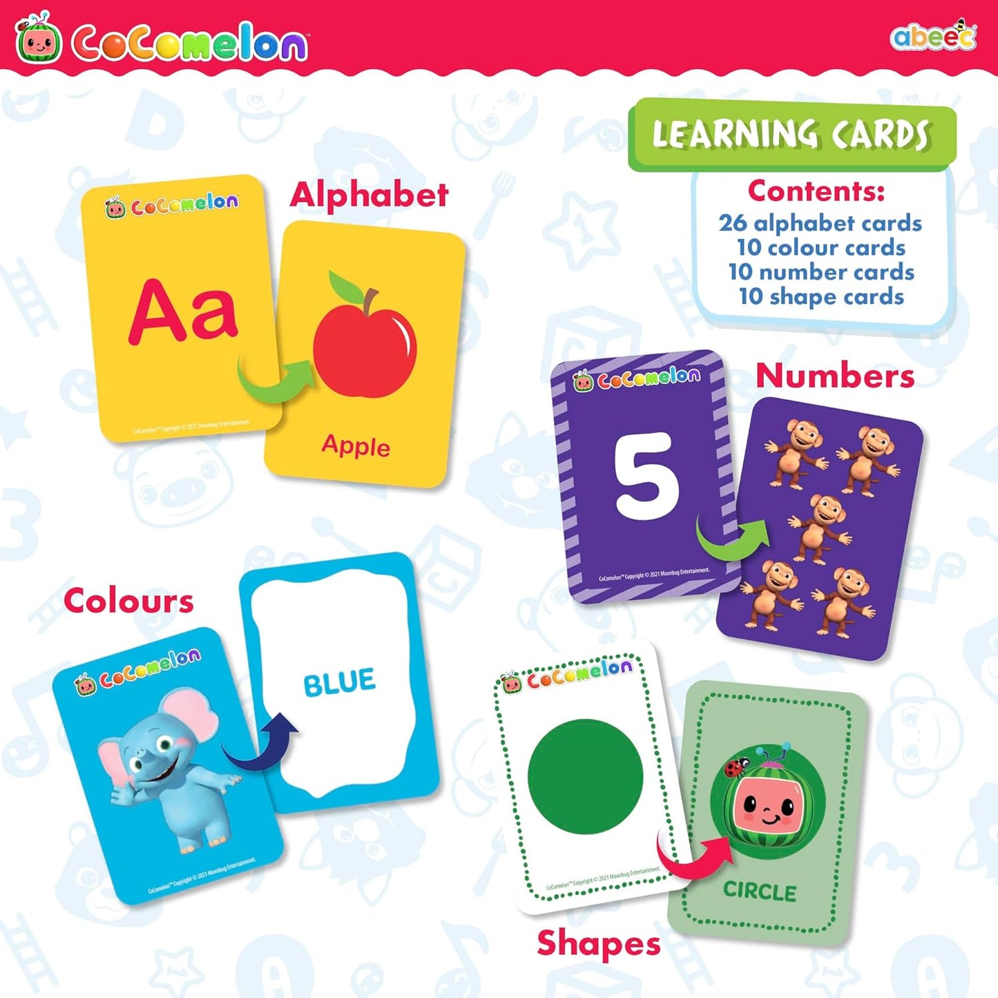 Cocomelon My First Cards - Learning Cards