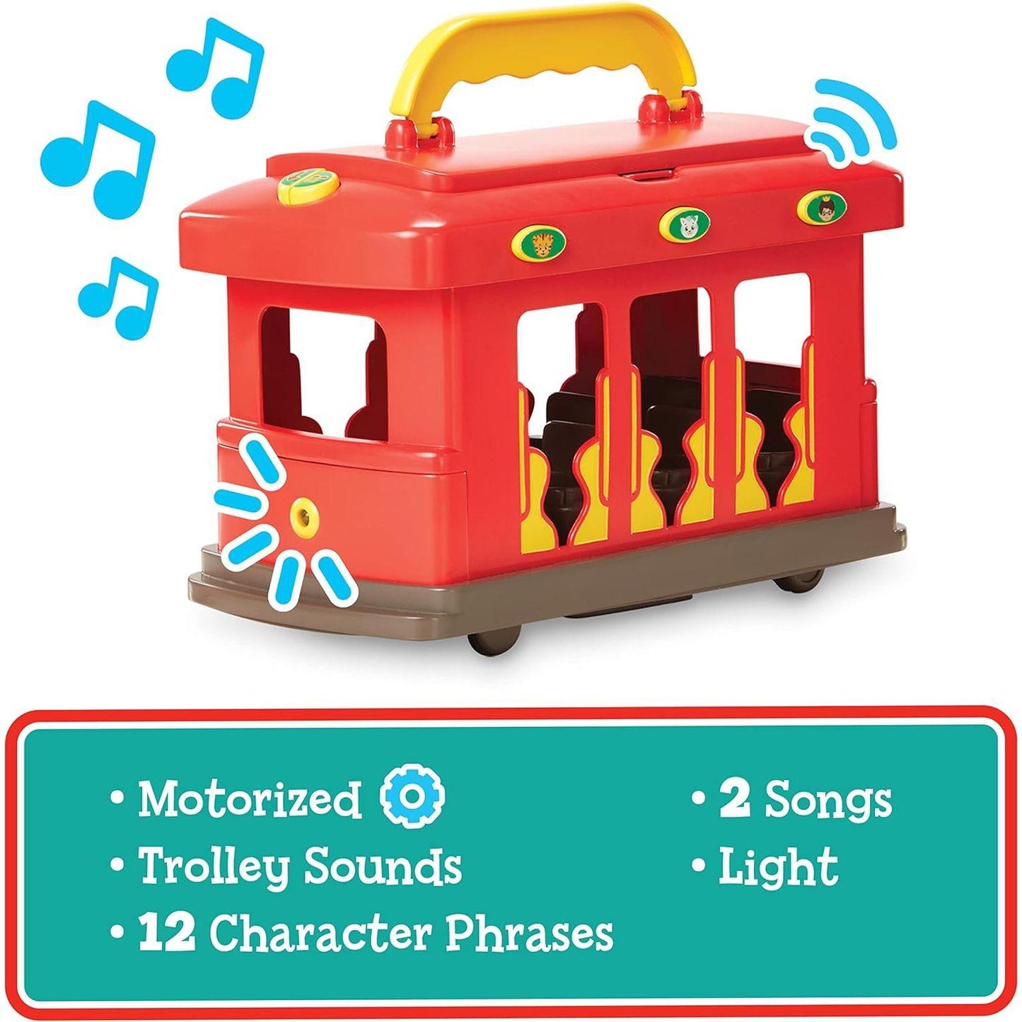 Daniel Tiger's Neighborhood Deluxe Electronic Trolley
