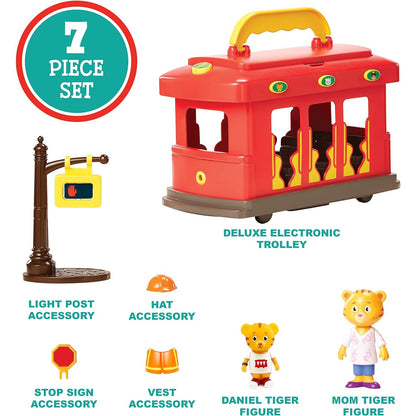 Daniel Tiger's Neighborhood Deluxe Electronic Trolley