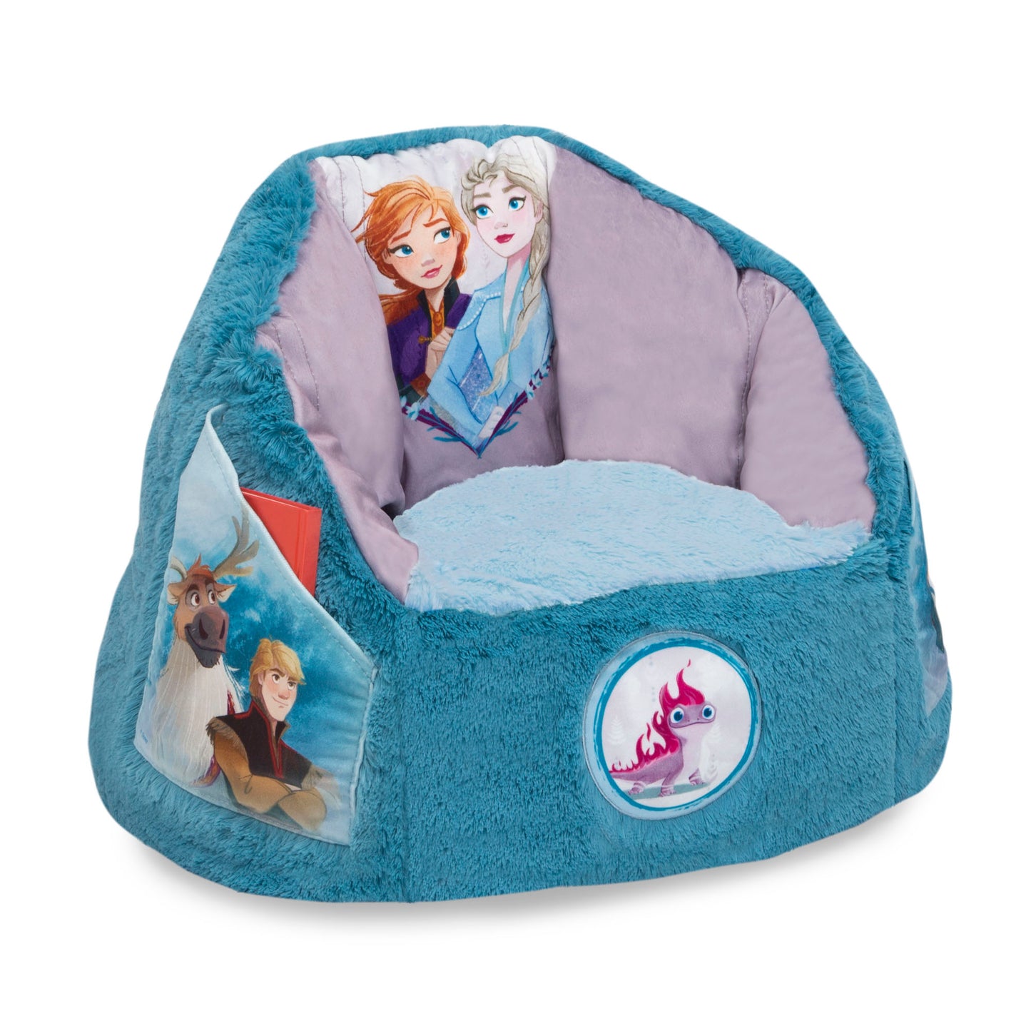 Delta Disney Frozen Kids Fluffy Upholstered Chair | Ages 2+