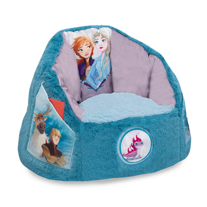 Delta Disney Frozen Kids Fluffy Upholstered Chair | Ages 2+