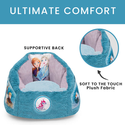 Delta Disney Frozen Kids Fluffy Upholstered Chair | Ages 2+