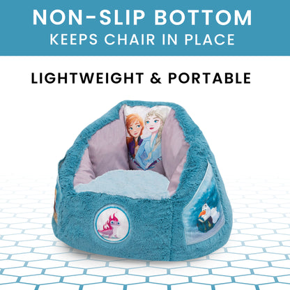 Delta Disney Frozen Kids Fluffy Upholstered Chair | Ages 2+