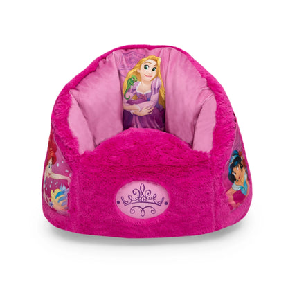 Delta Disney Princess Kids Fluffy Upholstered Chair | Ages 2+
