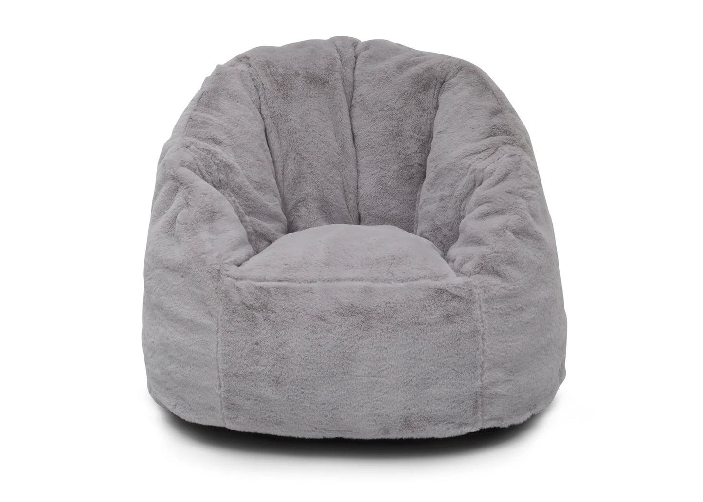 Delta Kids Fluffy Upholstered Chair & Bamboo Lap Desk Set | Ages 2+