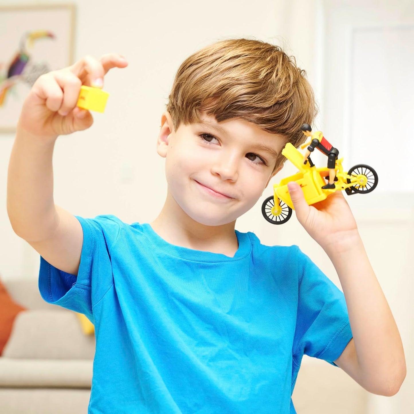 Dickie Toys DHL Delivery Toy Vehicle