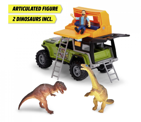 Dickie Toys Dino Camper Toy Vehicle