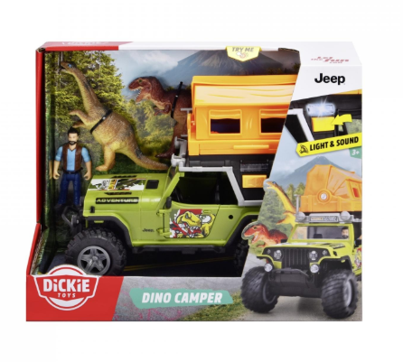 Dickie Toys Dino Camper Toy Vehicle