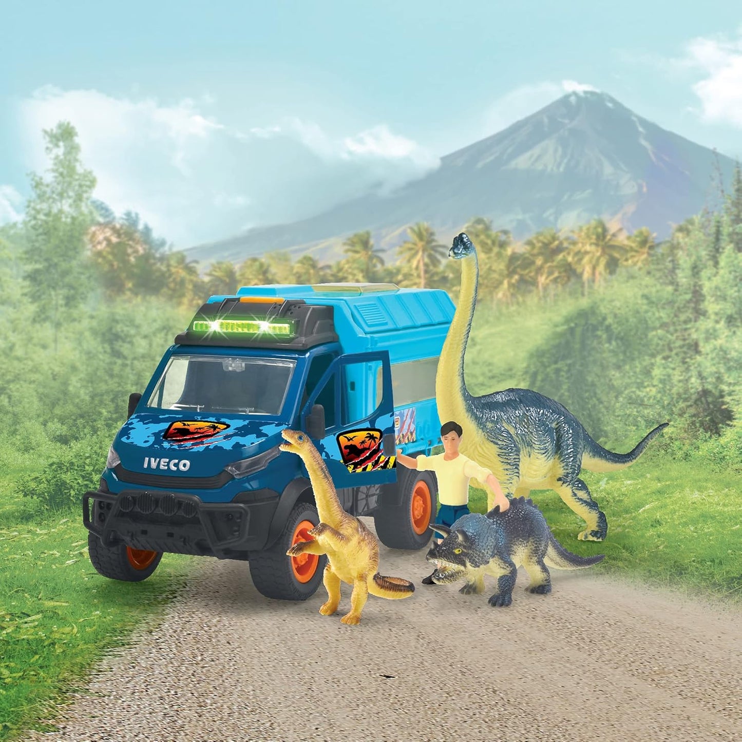 Dickie Toys Dino World Lab Playset – Dinosaur Toy Lab Set for Kids