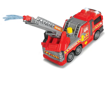 Dickie Toys Fire Truck – 36cm Fire Fighter Rescue Vehicle with Lights, Sounds & Water Pump