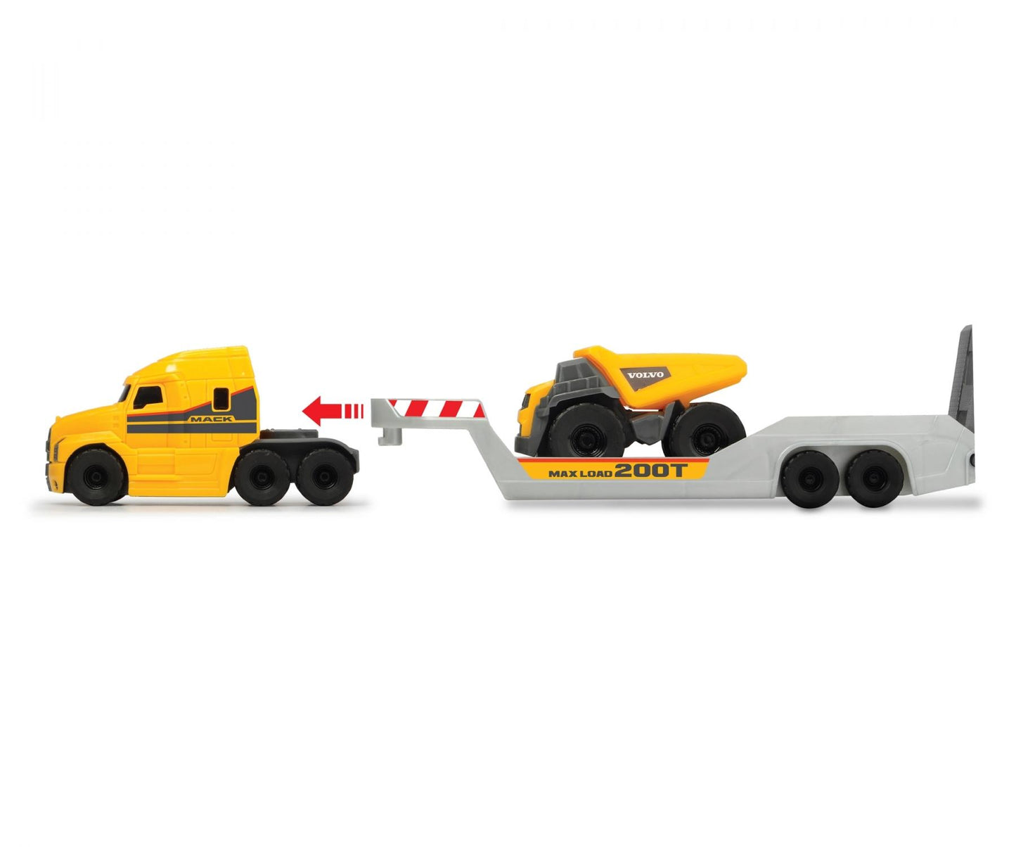 Dickie Toys Mack Construction Truck Set
