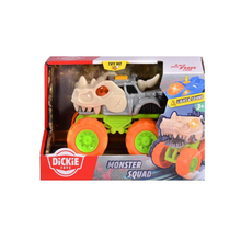 Dickie Toys Monster Squad Car - Cream Dinosaur