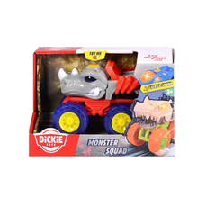 Dickie Toys Monster Squad Car - Grey Rhino