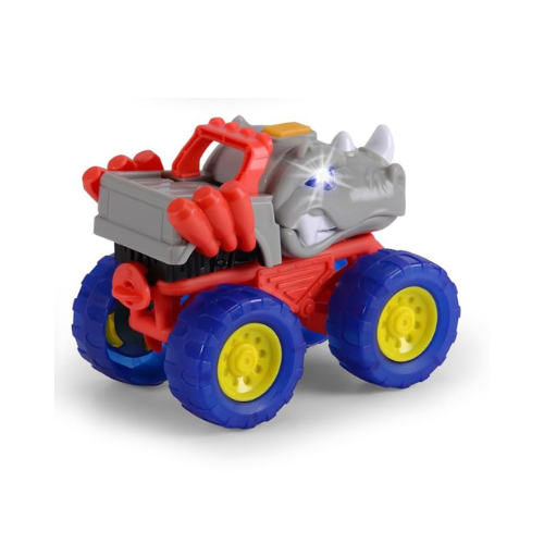 Dickie Toys Monster Squad Car - Grey Rhino