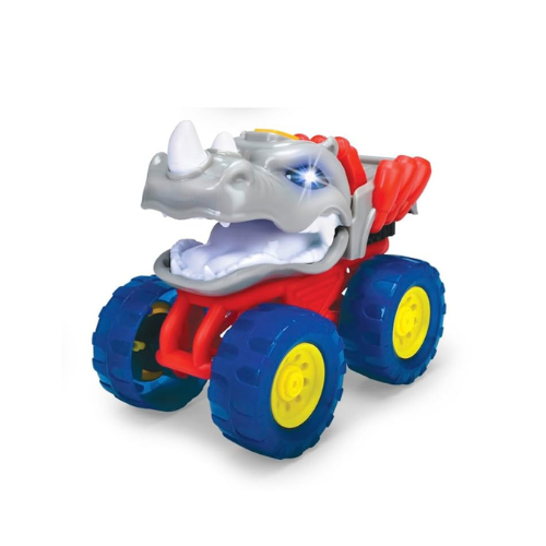 Dickie Toys Monster Squad Car - Grey Rhino