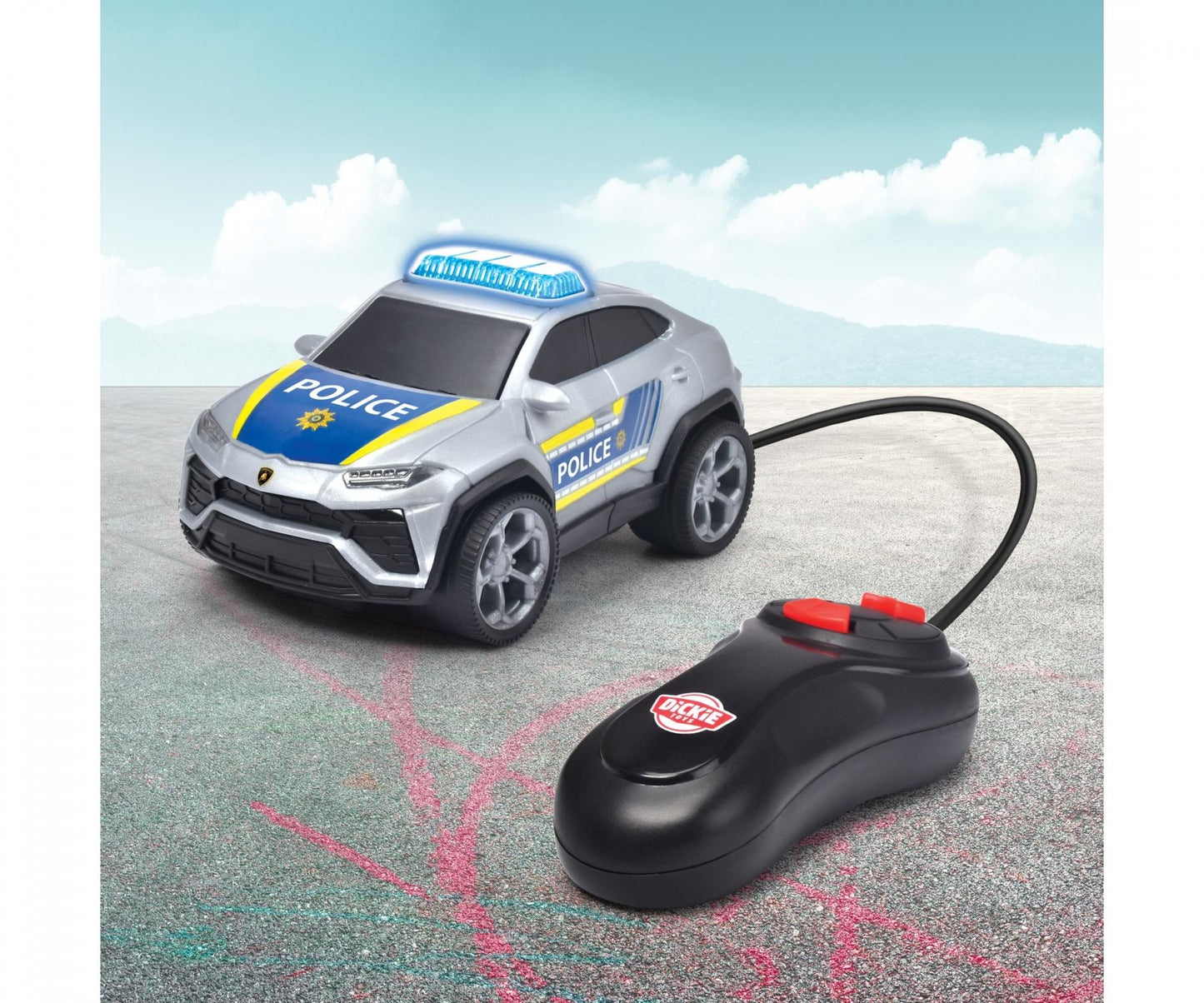 Dickie Toys RC Lamborghini Urus Police Car