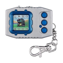 Digimon Pendulum Colour 1 Nature Spirits virtual pet device in original silver and blue