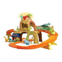 Motorised dinosaur play set
