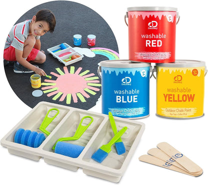 Discovery Outdoor Chalk Paint Playset