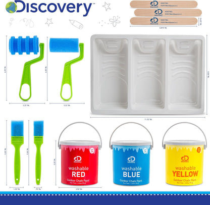 Discovery Outdoor Chalk Paint Playset