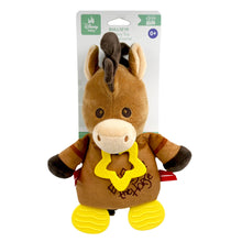 Disney Baby Toy Story Bullseye Sensory Blankie — plush horse comforter with teether feet, front view