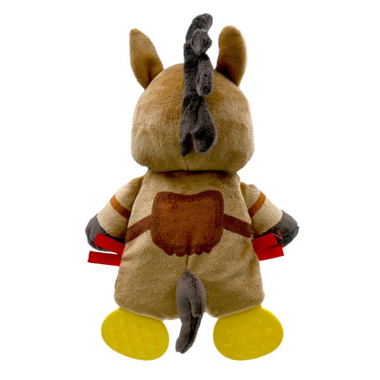 Disney Baby Toy Story Bullseye Sensory Blankie — back view of plush body and texture