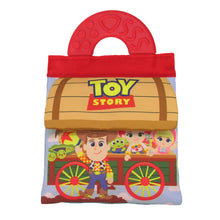 Disney Baby Toy Story Soft Book — Cloth Activity Book with Teether Ring