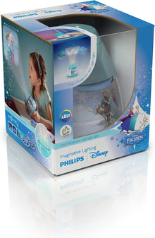 Disney Frozen 2-in-1 LED night light and ceiling projector for kids' bedrooms