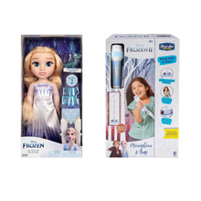 Disney Frozen Tea Time Elsa Doll | Microphone & Amp Bundle