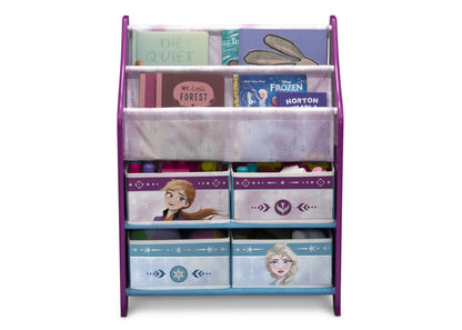 Disney Frozen Toy and Book Organizer | Kids Storage Shelf