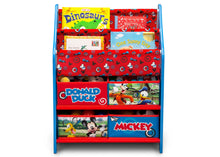 Disney Mickey Mouse Toy and Book Organizer | Kids Storage Shelf