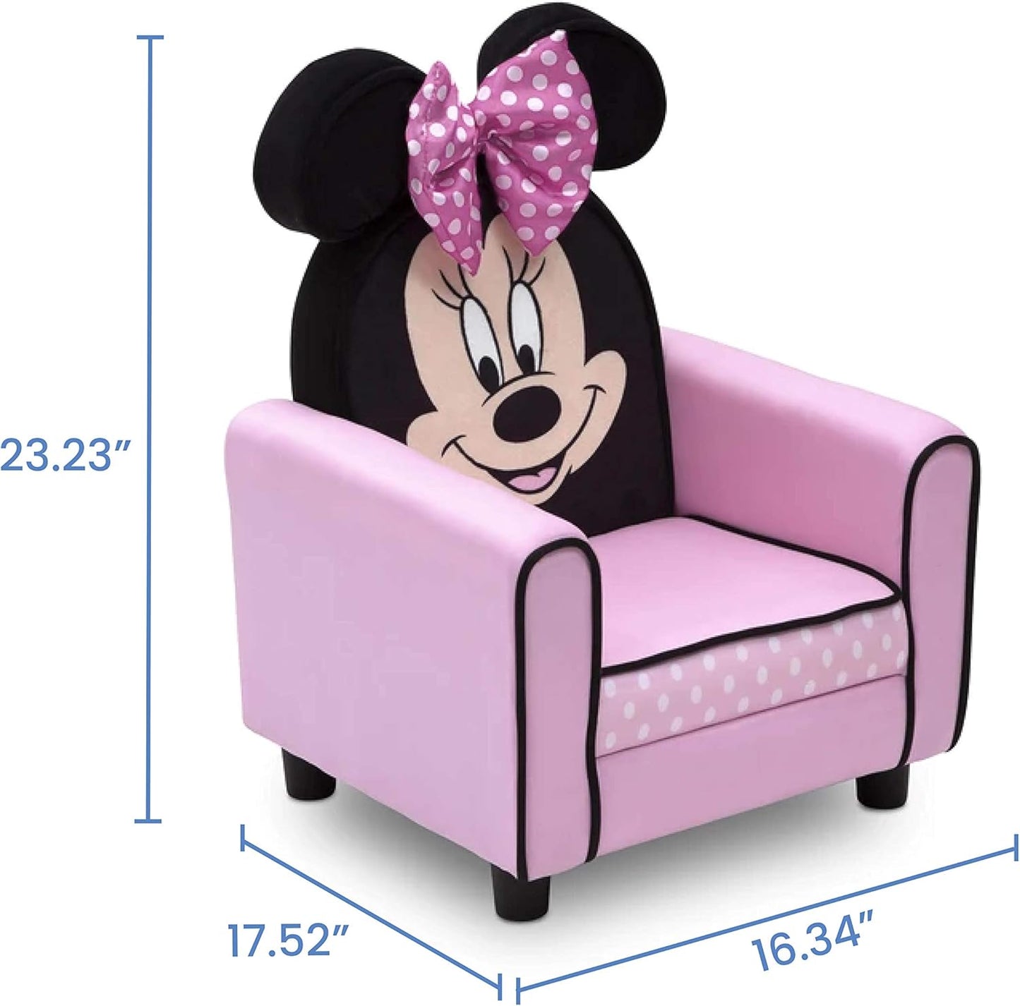Disney Minnie Mouse Upholstered Kids Chair