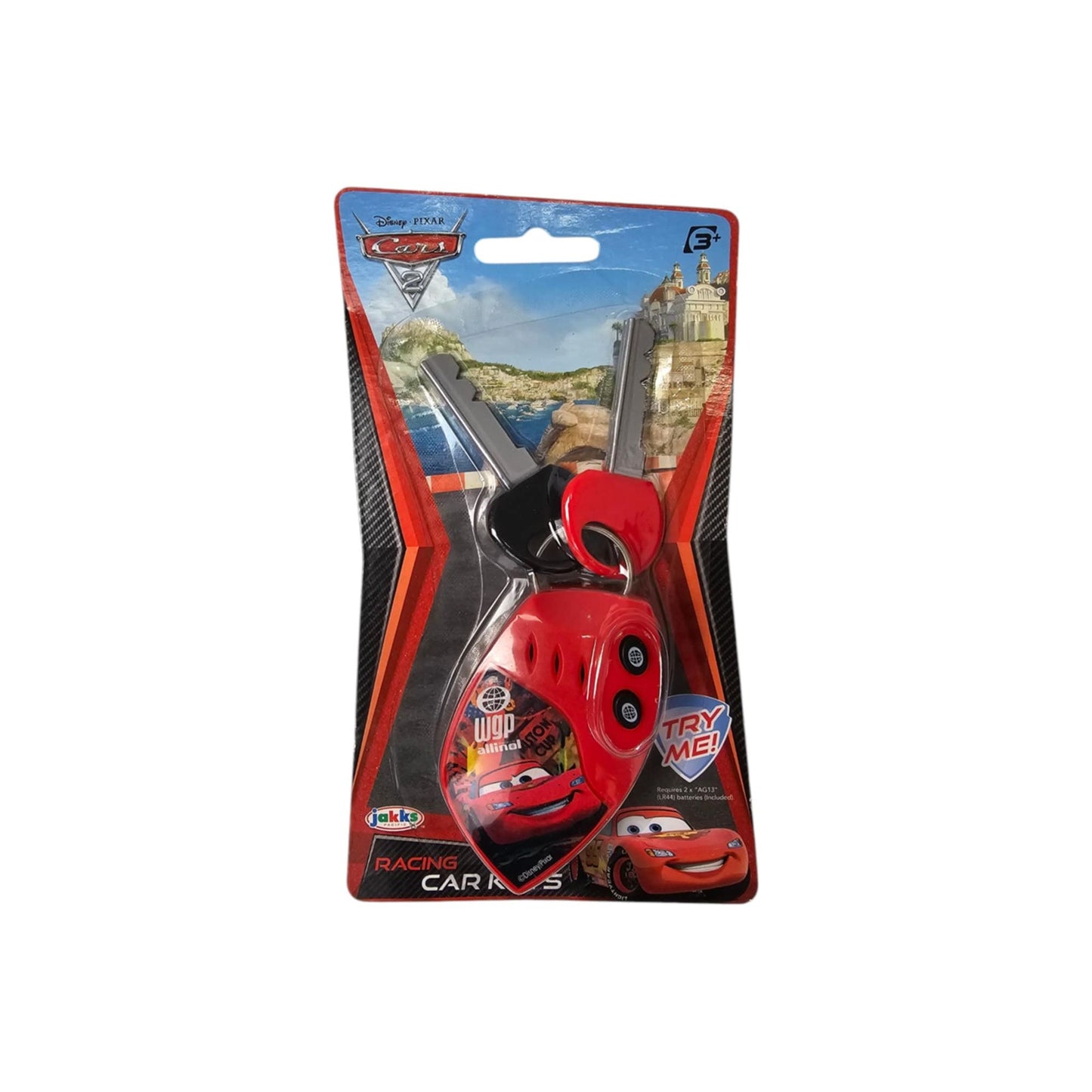 Disney Pixar Cars 2 Lightning McQueen - Racing Car Keys