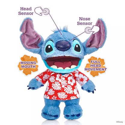 Disney Stitch Puppetronic - Chatty Hawaiian Stitch