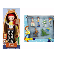 Disney Toy Story | Interactive Jessie and PVC Figurines Set Bundle