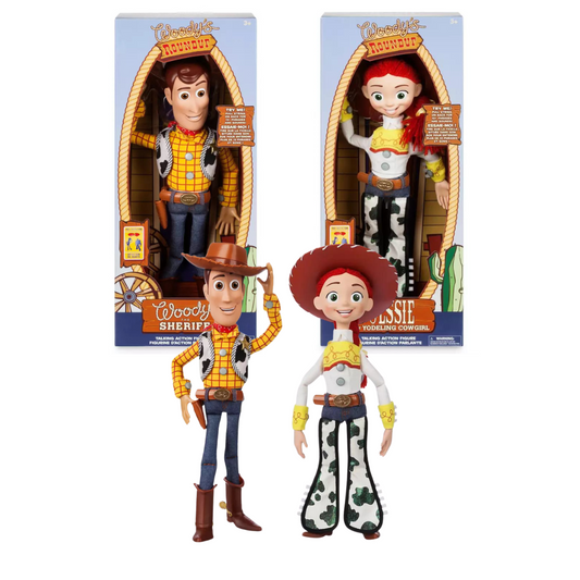 Disney Toy Story Interactive Talking Action Figures - Woody & Jessie