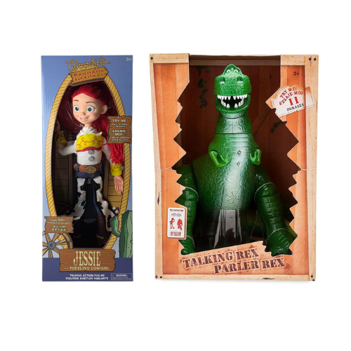 Disney Toy Story Talking Action Figures - Jessie & Rex