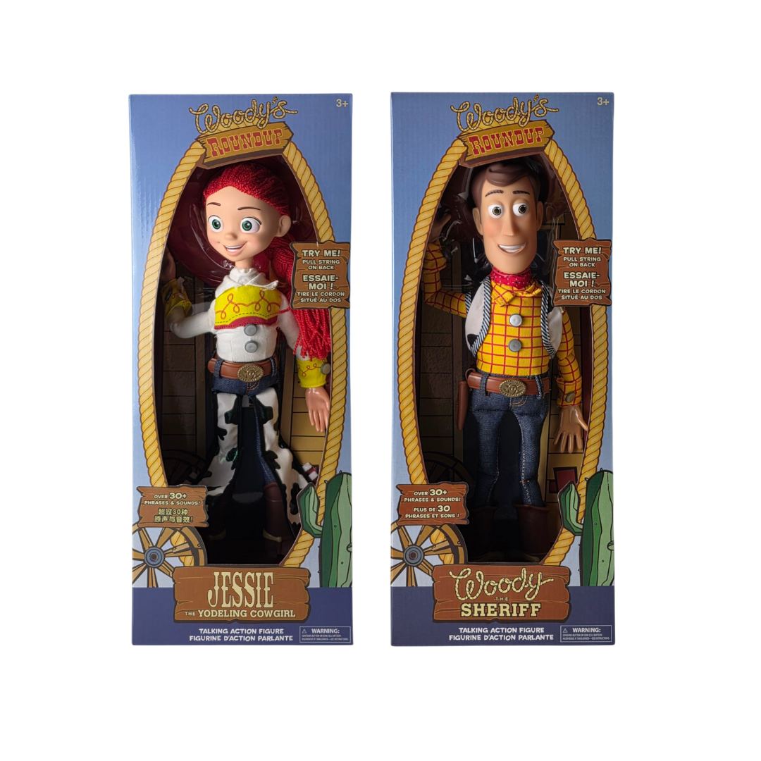 Disney Toy Story Woody's Roundup Talking Woody and Jessie