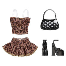 Dress To Impress Y2K Popstar Fashion Pack contents — Y2K-styled doll clothes, shoes and jewellery laid out