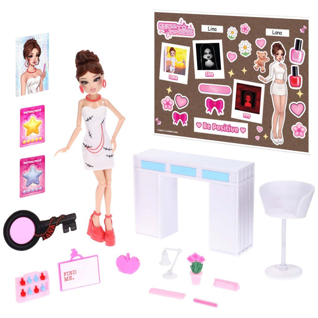 Dress to Impress Lana's Salon Deluxe Fashion Doll Set