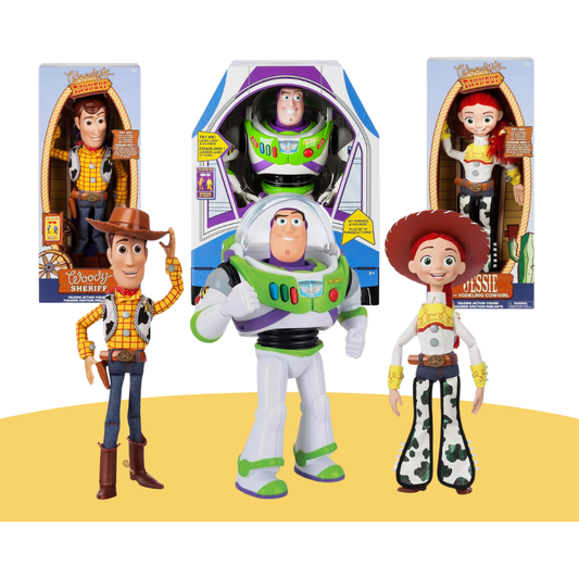 Toy Story Interactive Talking Action Figures- Buzz Lightyear, Woody, Jessie