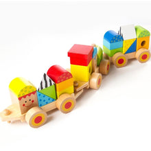 Fat Brain Toys Learning Locomotive – Magnetic Pull-Along Train Toy
