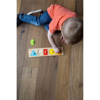 Fat Brain Toys Let’s Learn Shapes! – Wooden Shape Puzzle