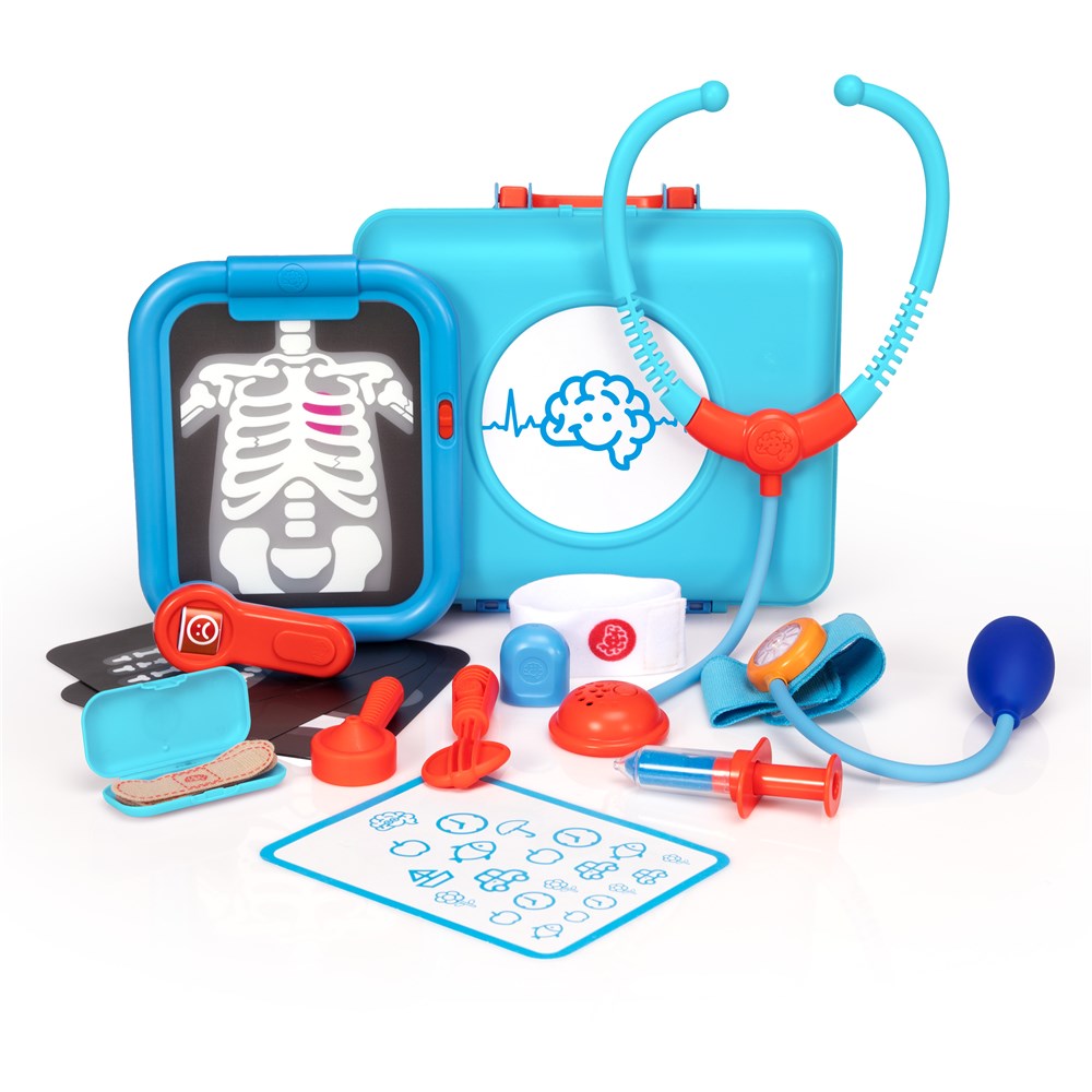 Fat Brain Toys Pretendables Doctor Set – Educational Pretend Play Medical Kit