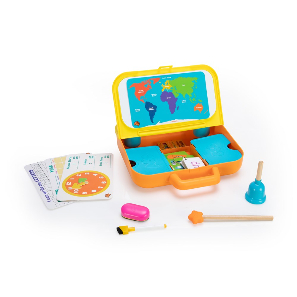 Fat Brain Toys Pretendables School Set – Educational Pretend Play Toy