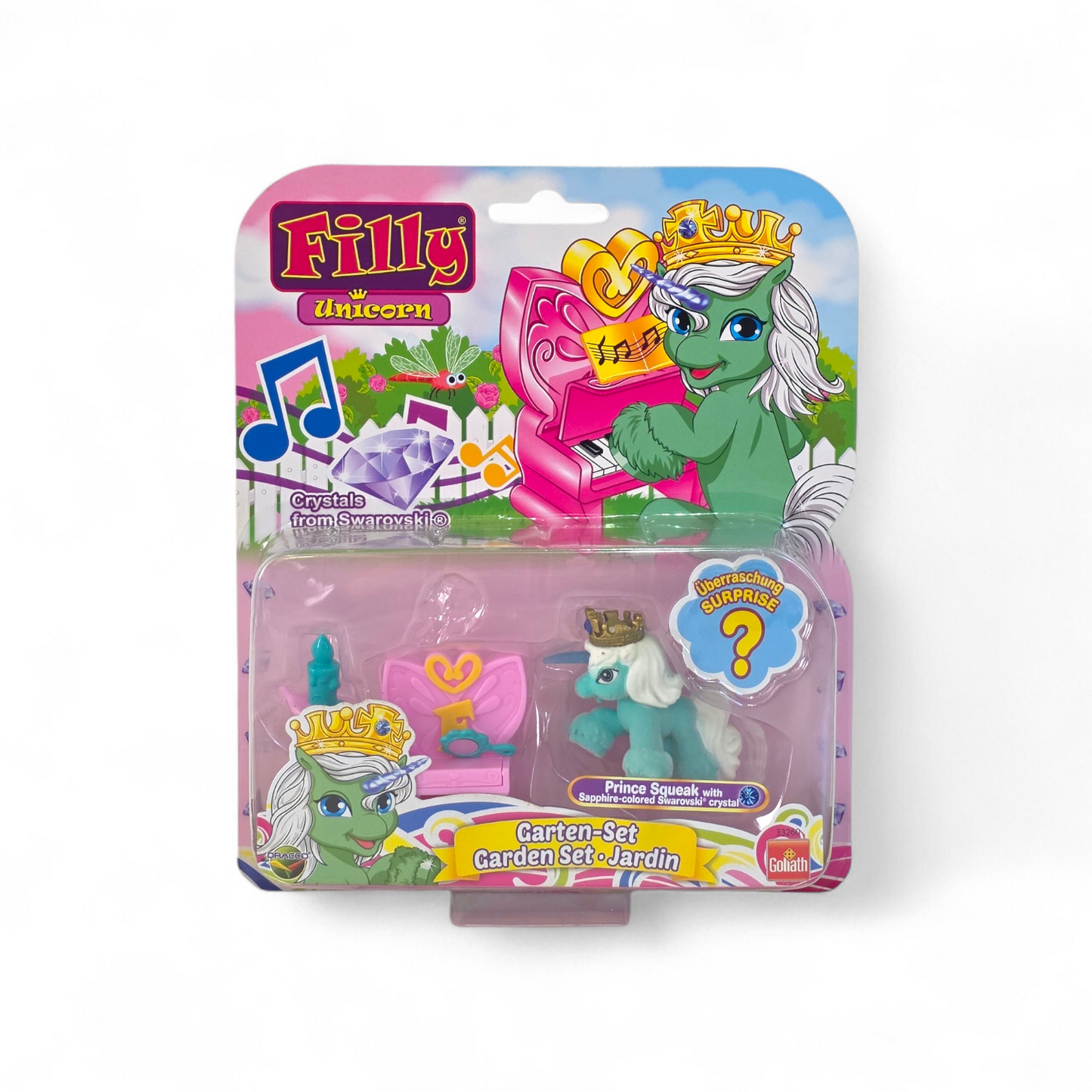 Filly Unicorn Garden Set – Prince Squeak