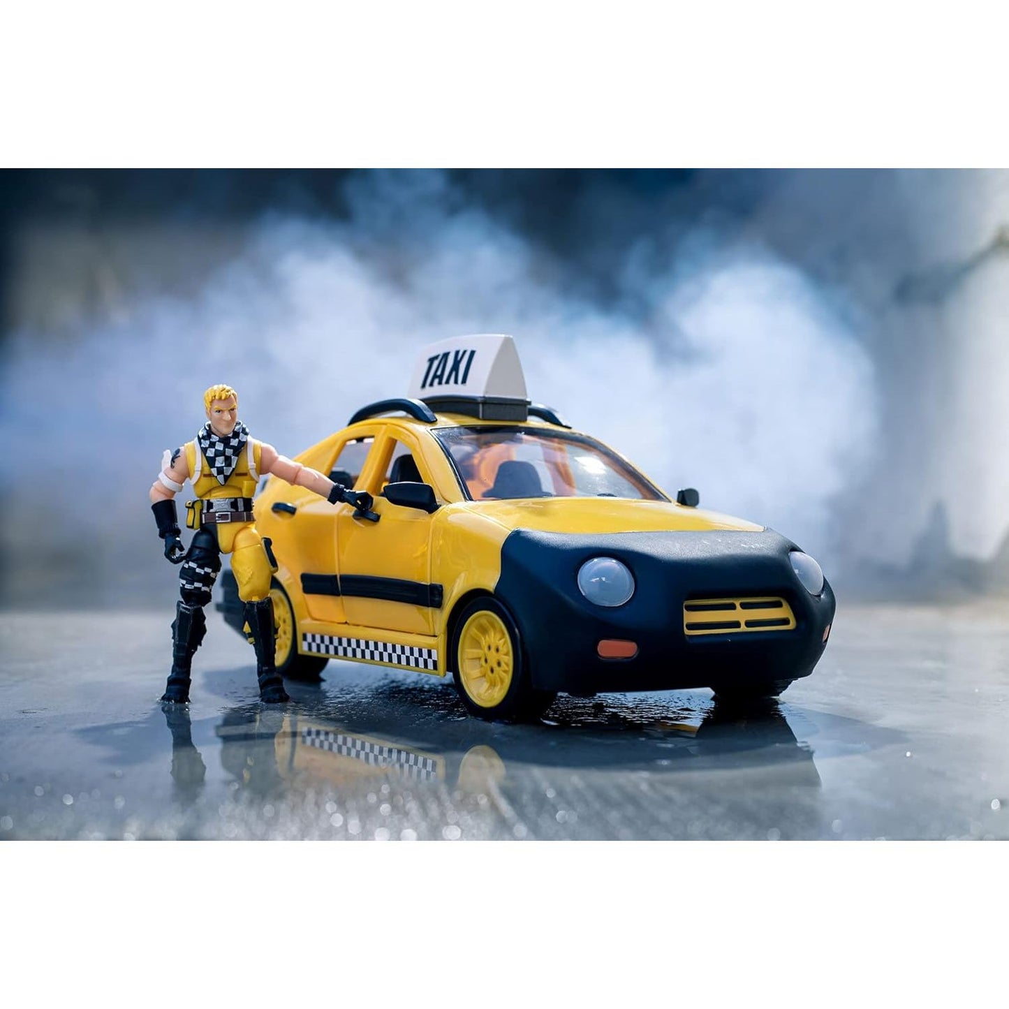 Fortnite Joy Ride Taxi Cabbie Figure  - Toy Vehicle