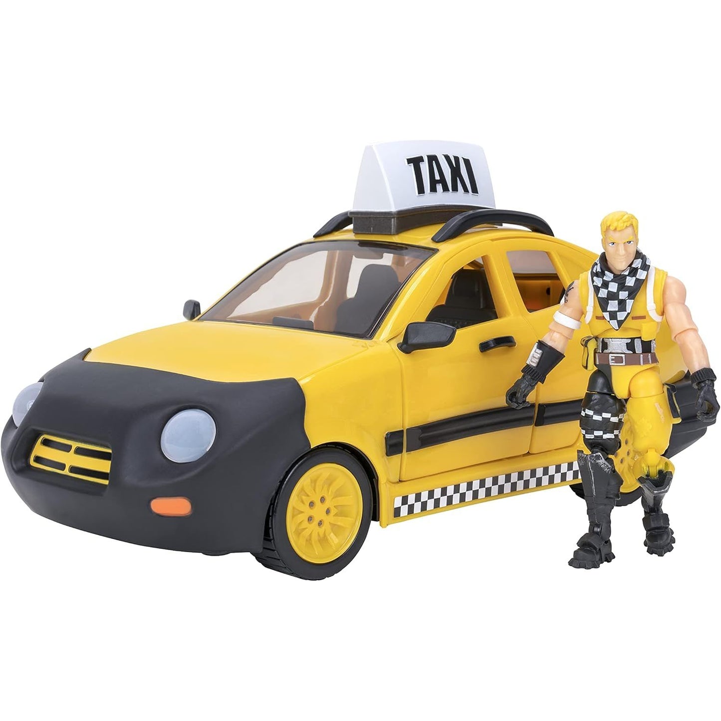 Fortnite Joy Ride Taxi Cabbie Figure  - Toy Vehicle